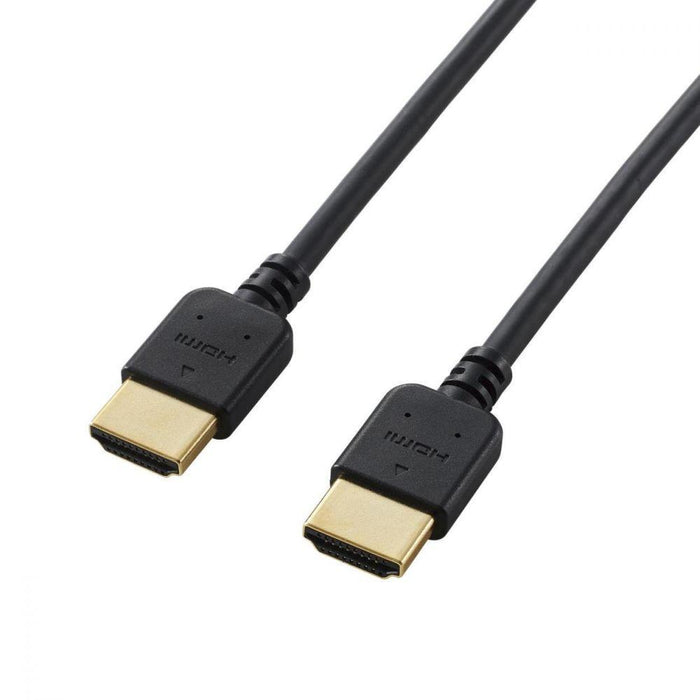 ELECOM DH-HD14EY10BK HIGH SPEED HDMIケーブル(やわらか/1.0m)
