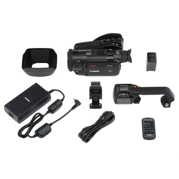 【生産完了】Canon XF405 業務用4Kデジタルビデオカメラ(3G-SDI端子付き)