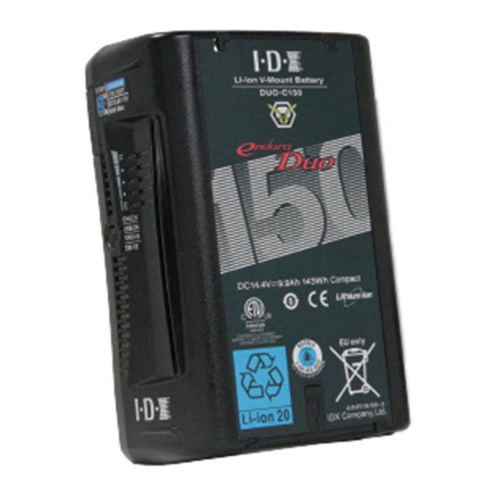 【生産完了】IDX DUO-C150 多機能Vマウントバッテリー