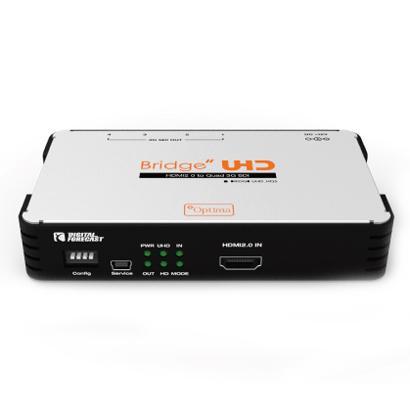 DIGITAL FORECAST UHD_HQS 4K UHD対応 HDMI 2.0→クワッド3G-SDIコンバーター