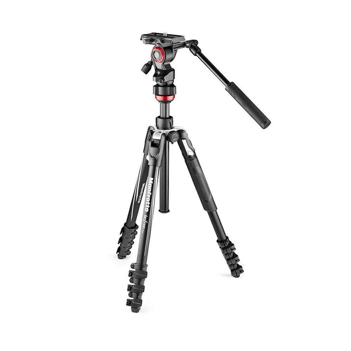 Manfrotto MVKBFRL-LIVE befree live アルミニウムL三脚ビデオ雲台キット