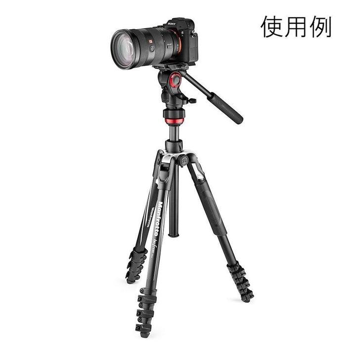 Manfrotto MVKBFRL-LIVE befree live アルミニウムL三脚ビデオ雲台キット
