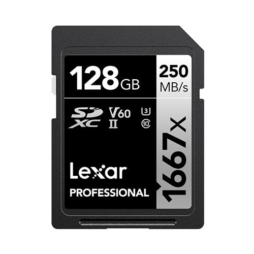 Lexar LSD128CBJP1667 Professional 1667X SDXC UHS-II 128GB