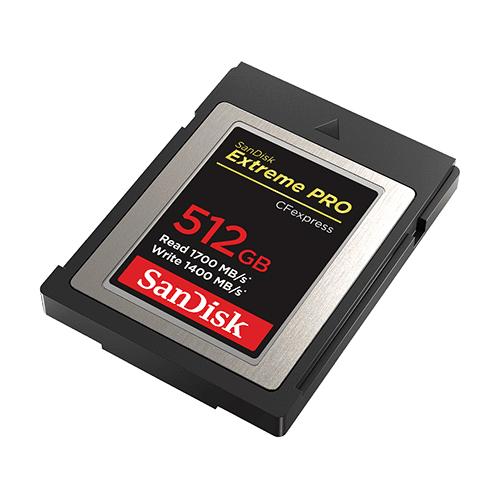 【生産完了】SanDisk SDCFE-512G-JN4IN エクストリーム プロ CFexpress Type B カード 512GB