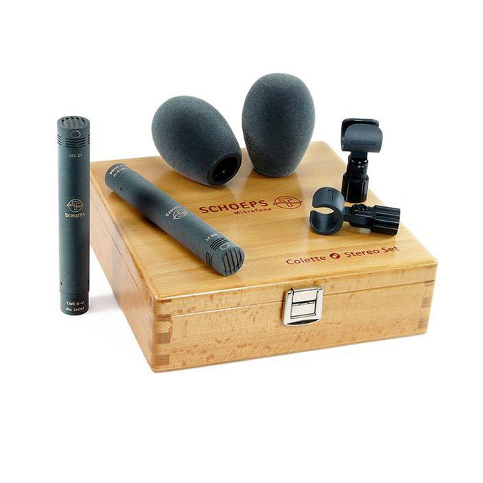 SCHOEPS Stereo Set CMC6Ug & MK21g MK21g マッチドカプセル ステレオセット(MK21g/CMC6Ug/B5D/SG20 各2個)