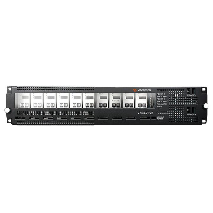 VIDEOTRON Vbus-70V2 REF入力付き70形筐体10モジュール