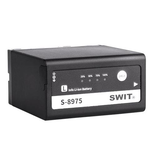 SWIT S-8975 リチウムイオンバッテリー(SONY NP-Fタイプ)