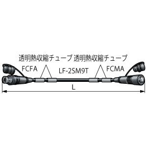 CANARE FCC100-9T 100M DRD 高強度光カメラケーブル(FCシリーズ) 100m ダークレッド