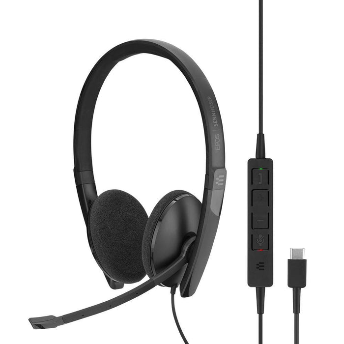 【生産完了】EPOS|SENNHEISER 508354 両耳USBヘッドセット(USB-タイプC) SC 160 USB-C