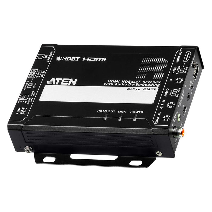 ATEN VE2812R HDMI HDBaseTレシーバー(4K、オーディオ・ディエンベデッド対応)