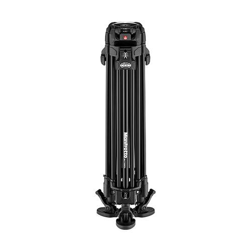 Manfrotto MVTTWINFA 645 FAST ツインビデオ三脚 アルミニウム
