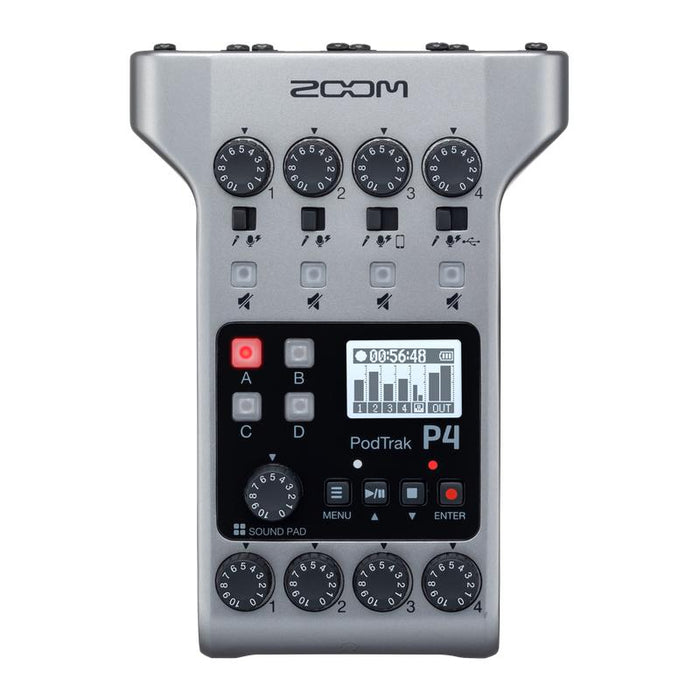 ZOOM P4 ポッドキャスト用ポータブルレコーダー PodTrak