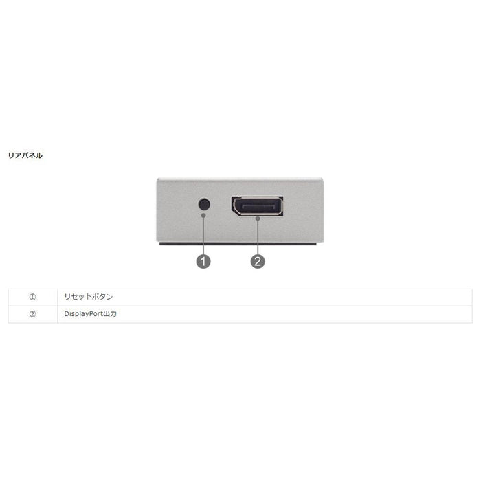 Apantac CVHDM-DP-UHD-II HDMI2.0→DisplayPort変換器
