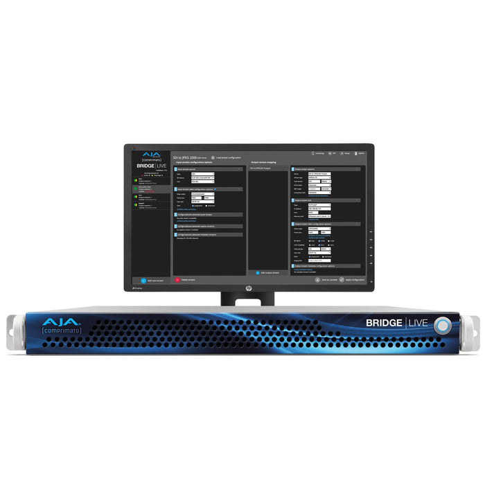 AJA Video Systems BRIDGE LIVE 12G 1RUターンキーシステム