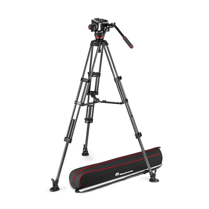 Manfrotto MVK504XTWINMC 504Xビデオ雲台+カーボンツイン三脚MS