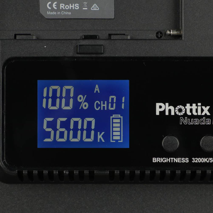 Phottix Nuada R3 II LED Light LEDライト(最大出力40W/SONY Lバッテリー対応)
