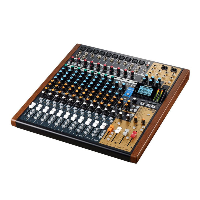 TASCAM MODEL 16 16 トラックレコーディングミキサー