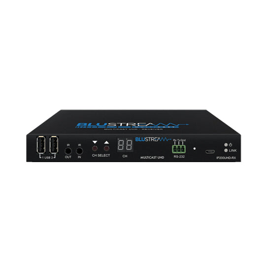 Blustream IP200UHD-RX マルチキャストUHDレシーバ