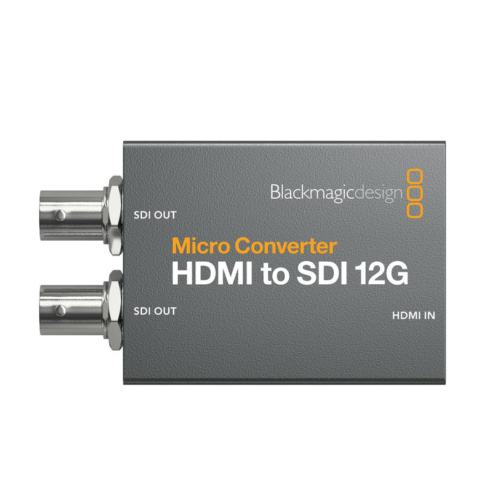 BlackmagicDesign Micro Converter HDMI to SDI 12G PSU(パワーサプライ付属) CONVCMIC/HS12G/WPSU
