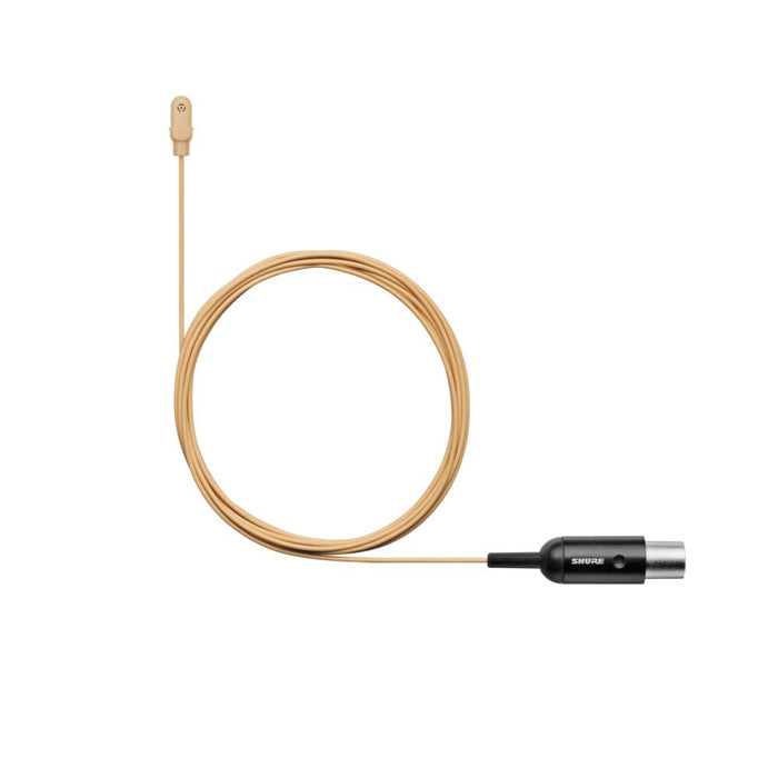SHURE DL4T/O-MTQG-A ラべリアマイクロホン(無指向性/ベージュ/MTQG/アクセサリーキット付き)