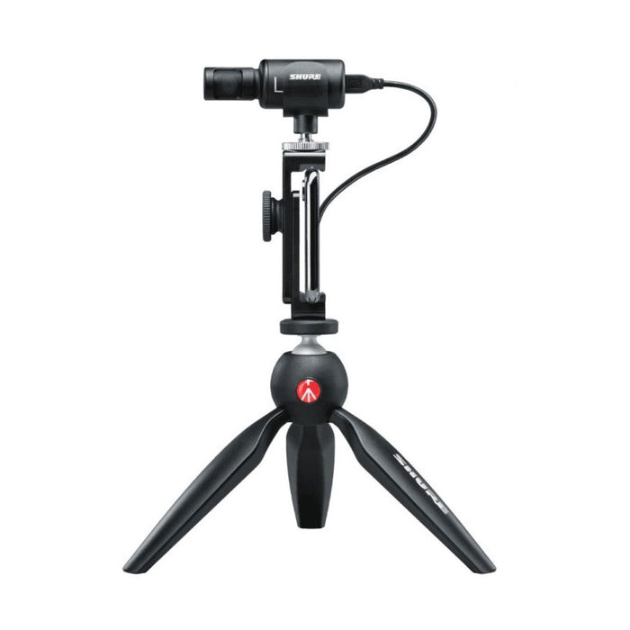 SHURE MV88+DIG-VIDKIT デジタルステレオコンデンサーマイクロホン