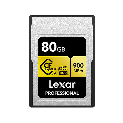 【決算セール2024】Lexar LCAGOLD080G-RNENJ Lexar CFexpressカード TypeA 80GB GOLD