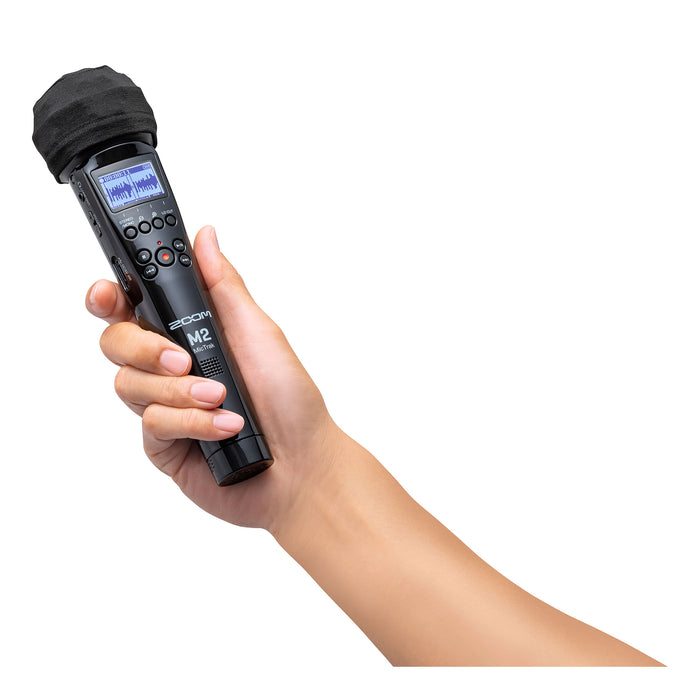 ZOOM M2 ハンドヘルドマイク型2トラックレコーダー
