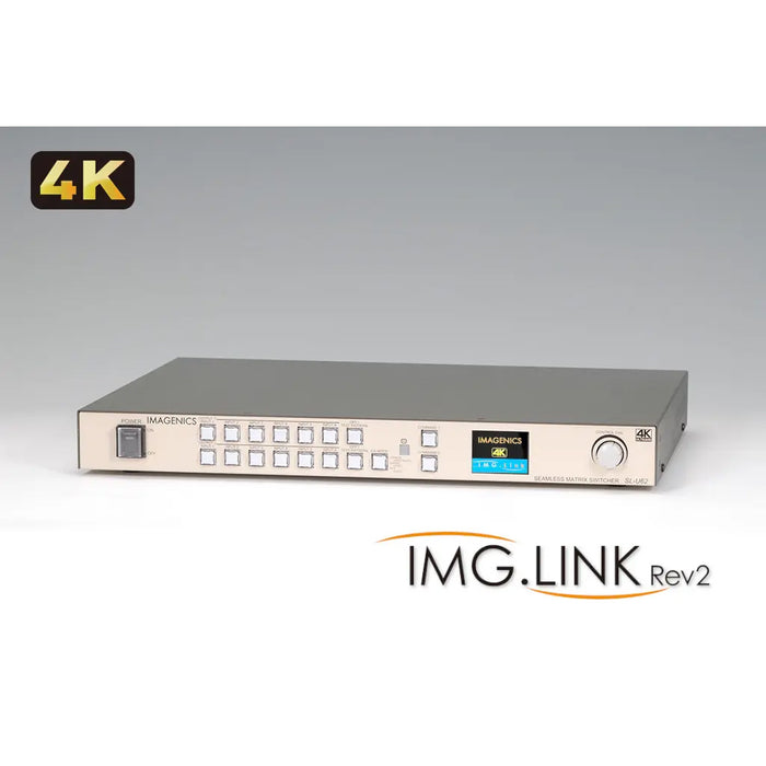 IMAGENICS SL-U62/IL 6入力2出力4Kマルチシグナル対応シームレスマトリックススイッチャー