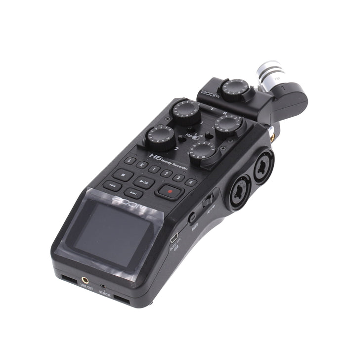 【アウトレット】ZOOM H6/BLK ハンディレコーダー