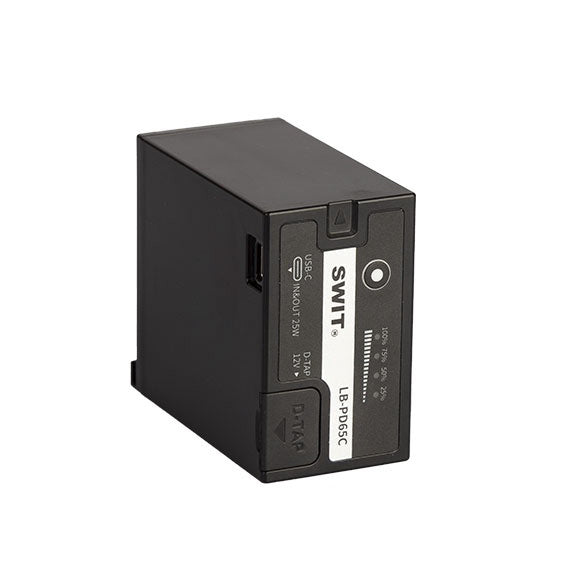 SWIT LB-PD65C USB PD対応バッテリー(PANASONIC VWVBRタイプ)