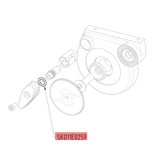 Sachtler sko11e0259 チルトノブワッシャー