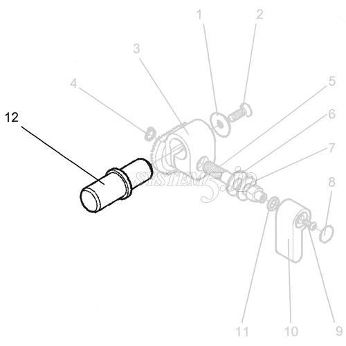 Vinten 3219-229 Spigot,pan bar(パーツ)