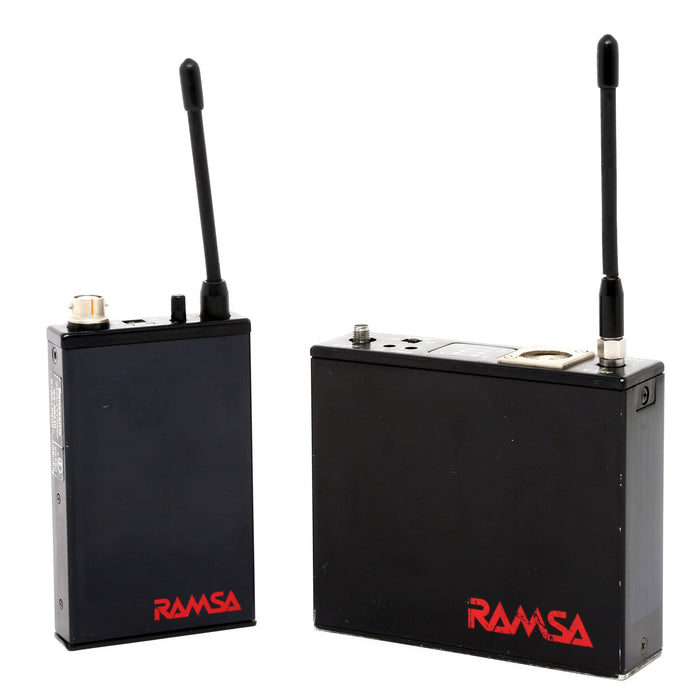 【中古品】RAMSA WX-RB700 + WX-RB410 B型ワイヤレスセット(ジャンク品)