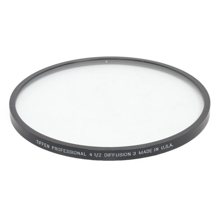 【中古品】TIFFEN FILTERS 4 1/2 DIFFUSION 3 4 1/2 ディフュージョン 濃度:3(シネマ用大型フィルター:107mm )