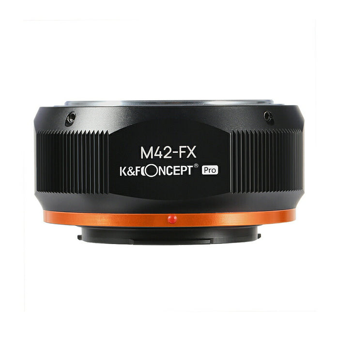 K&F CONCEPT KF-42X.P レンズマウントアダプター KF-42X.P(M42マウントレンズ → 富士フイルムXマウント変換)