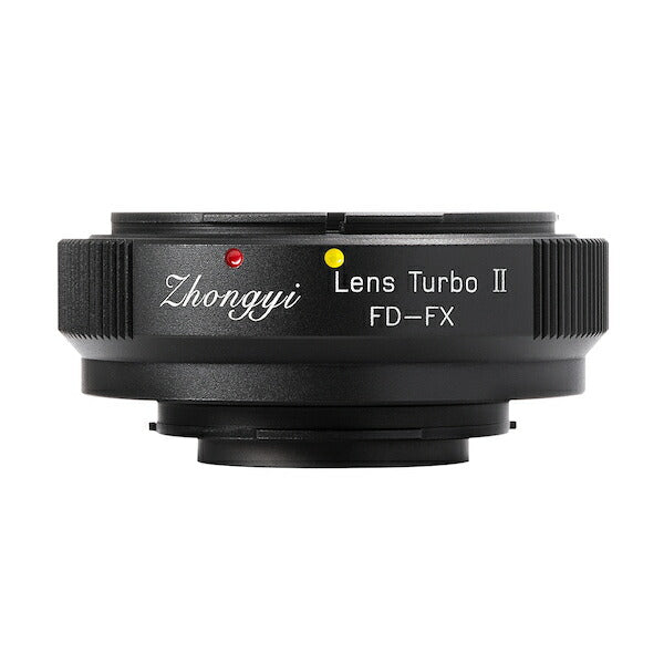 中一光学 Lens Turbo II FD-FX Lens Turbo II FD-FXフォーカルレデューサーアダプター(キヤノンFDマウントレンズ → 富士フイルムXマウント)
