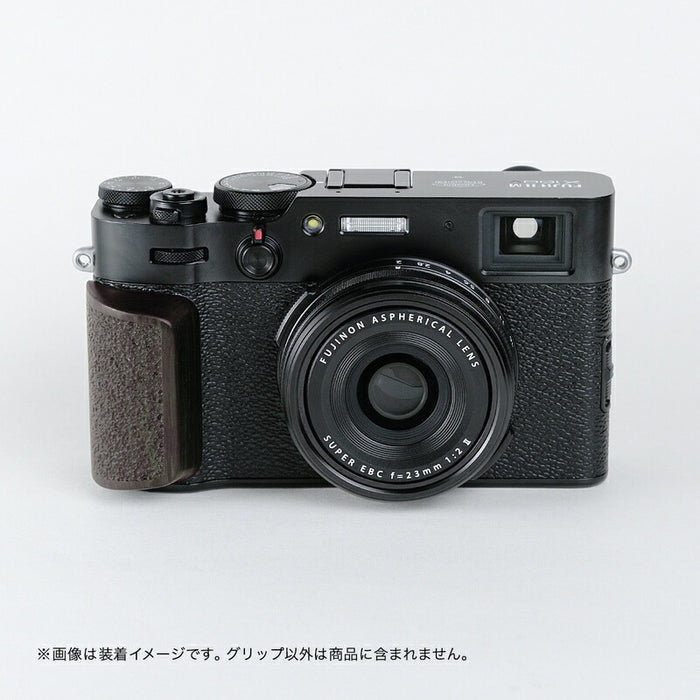 SHOTEN XV-GP カメラウッドグリップ XV-GP FUJIFILM X100V 用(黒檀)