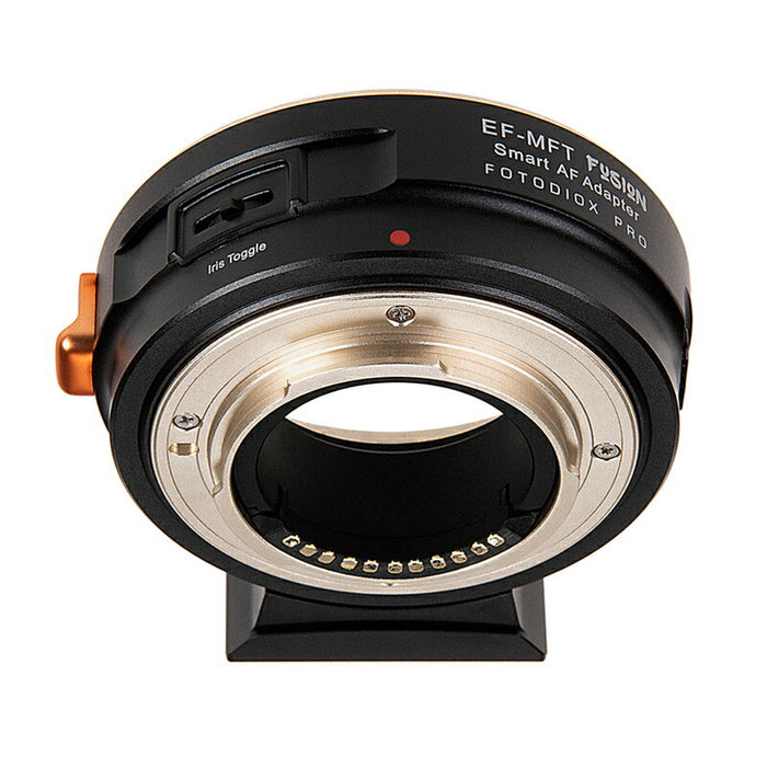 Fotodiox EOS-MFT-FSN 電子マウントアダプター EOS-MFT-Fusion(キヤノンEFマウントレンズ → マイクロフォーサーズマウント変換) 絞りレバー搭載