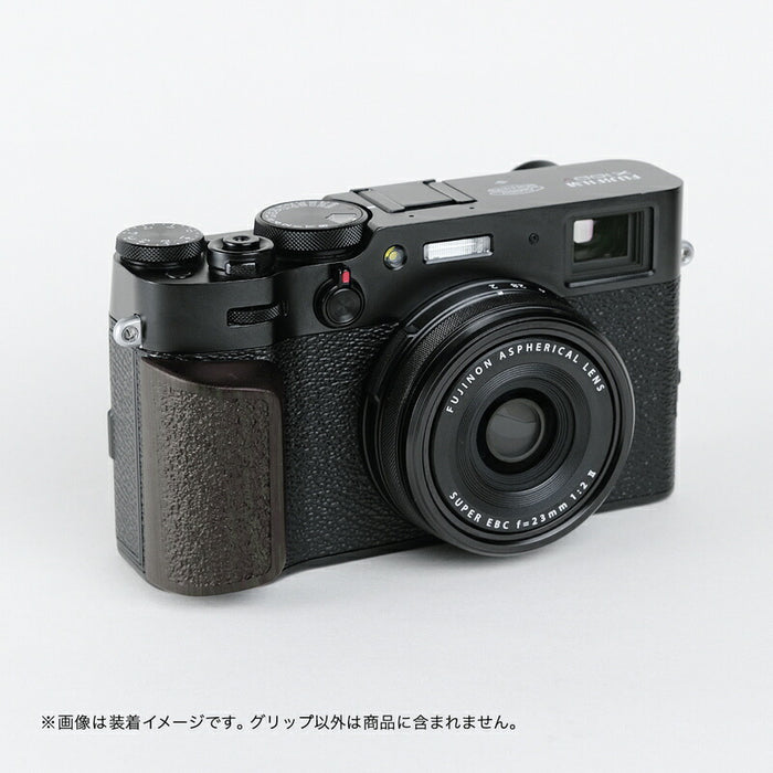 SHOTEN XV-GP カメラウッドグリップ XV-GP FUJIFILM X100V 用(黒檀)