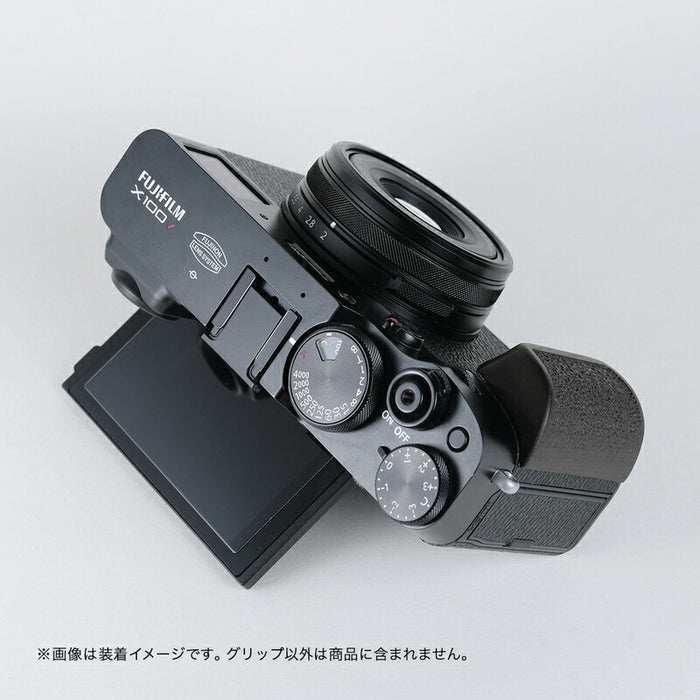 SHOTEN XV-GP カメラウッドグリップ XV-GP FUJIFILM X100V 用(黒檀)