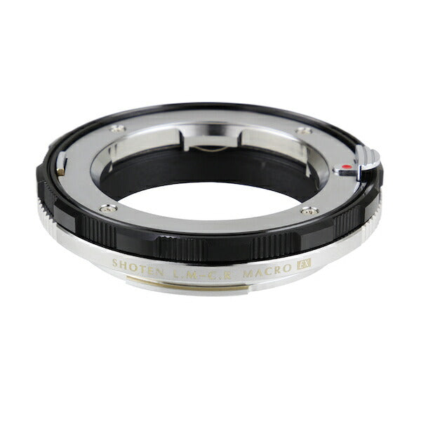 SHOTEN LM-CR M (EX) (B) マウントアダプター LM-CR M(EX)(B)(ライカMマウントレンズ → キヤノンRFマウント変換/ヘリコイド付き/ブラック)