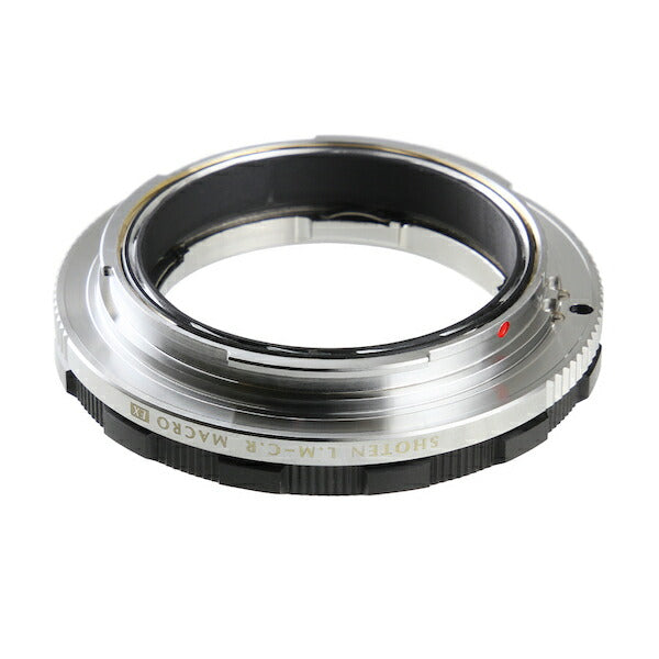 SHOTEN LM-CR M (EX) (B) マウントアダプター LM-CR M(EX)(B)(ライカMマウントレンズ → キヤノンRFマウント変換/ヘリコイド付き/ブラック)