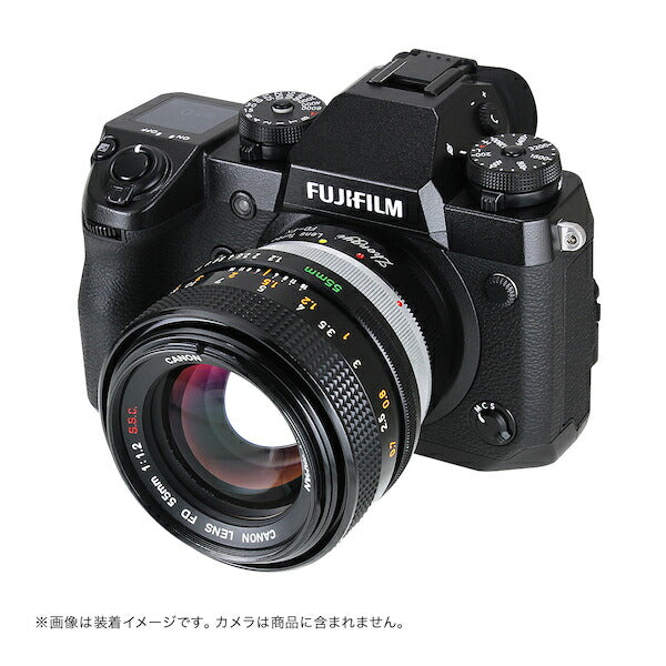 中一光学 Lens Turbo II FD-FX Lens Turbo II FD-FXフォーカルレデューサーアダプター(キヤノンFDマウントレンズ → 富士フイルムXマウント)