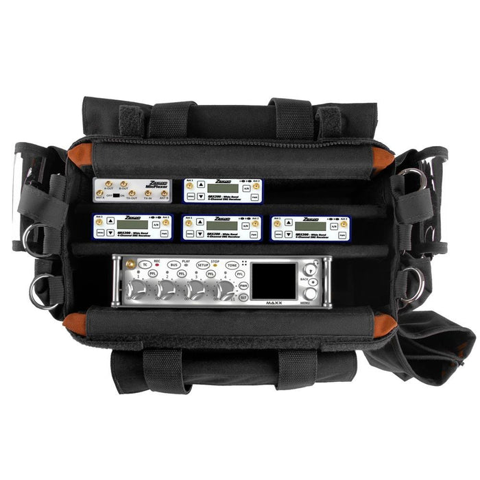 Porta-Brace AO-1.5XBH オーディオオーガナイザー1.5(ブラック)ハーネス付き/ベルト無し