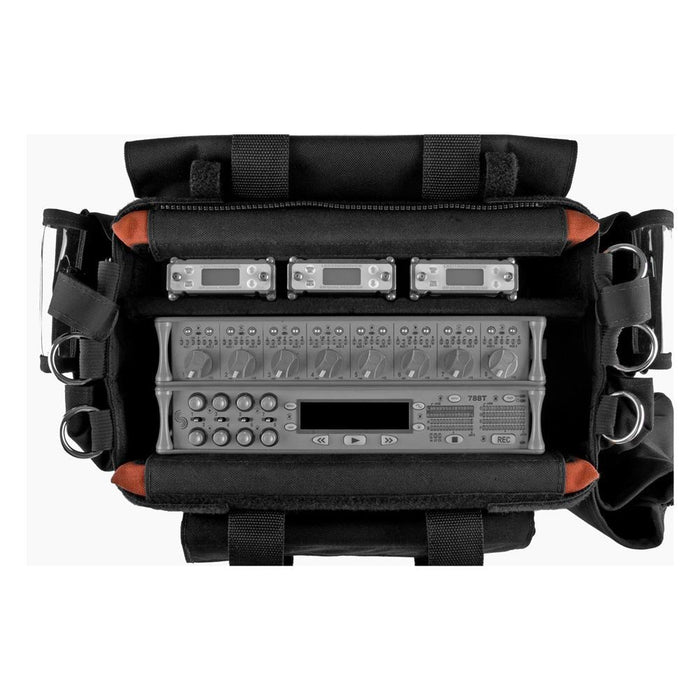 Porta-Brace AO-1.5XBH オーディオオーガナイザー1.5(ブラック)ハーネス付き/ベルト無し
