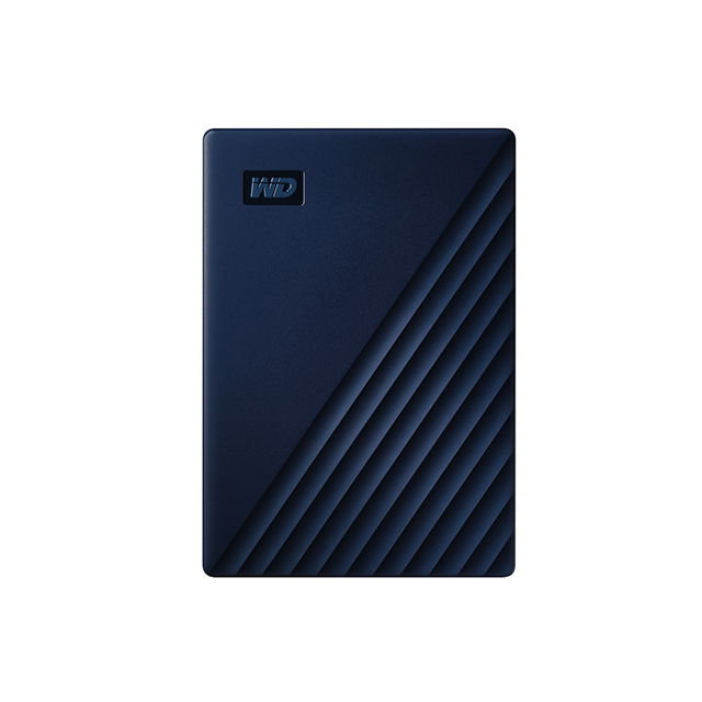 WESTERN DIGITAL WDBA2F0040BBL-JESE USB-C＆USB-A両対応 Mac用ポータブルハードディスク My Passport for Mac 4TB