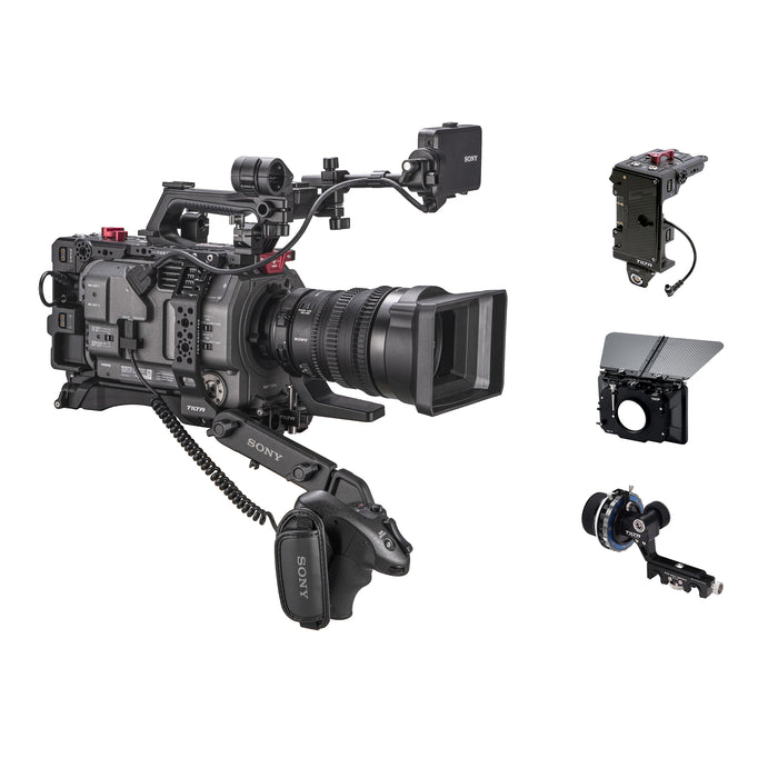 Tilta ES-T18-A-AB Camera Cage for Sony FX9 Advanced Kit - Gold-Mount