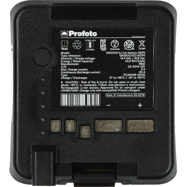 Profoto 100440 リチウムイオンバッテリー 4S1P