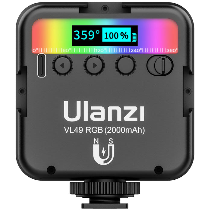 Ulanzi 2287 VL49 充電式ミニRGBライト