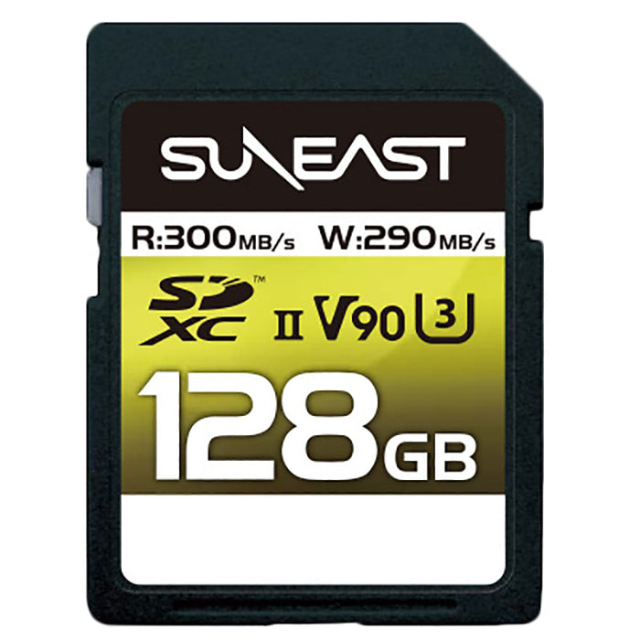 【ワケあり品】SUNEAST SE-SDU2128GA300 SUNEAST ULTIMATE PRO SDXC(128GB/U3/UHS-II/V90)